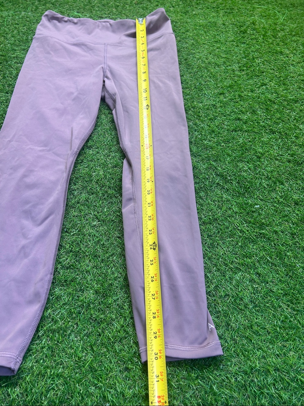 Athleta Girls Mauve High-Waist Leggings - Picture 4 of 9